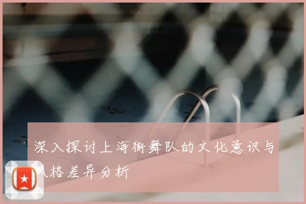 深入探讨上海街舞队的文化意识与风格差异分析