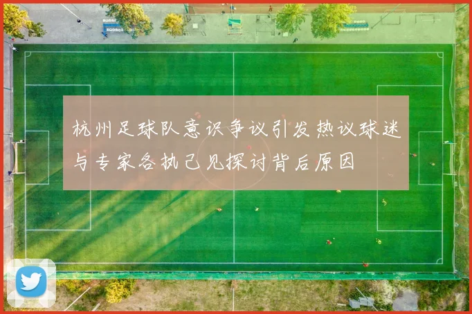 杭州足球队意识争议引发热议球迷与专家各执己见探讨背后原因